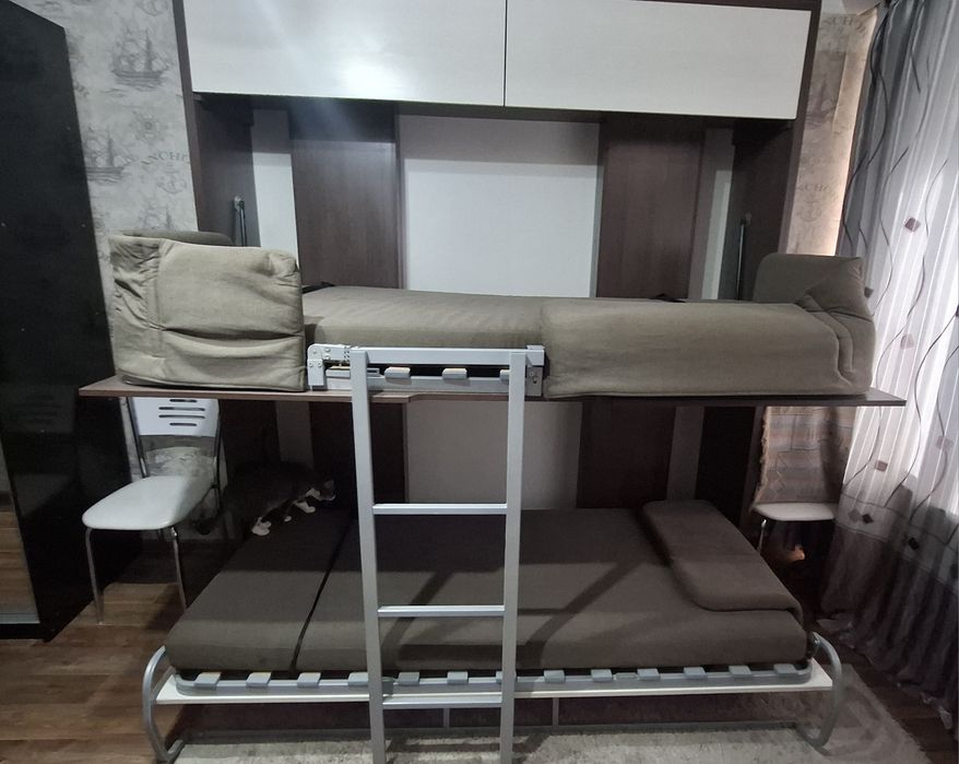 Шкаф кровать двухъярусная