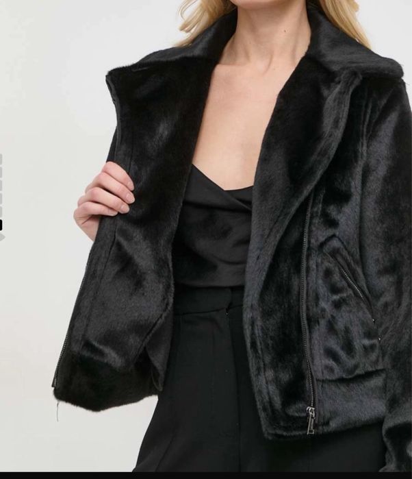 Jacheta de  blana artificiala Guess