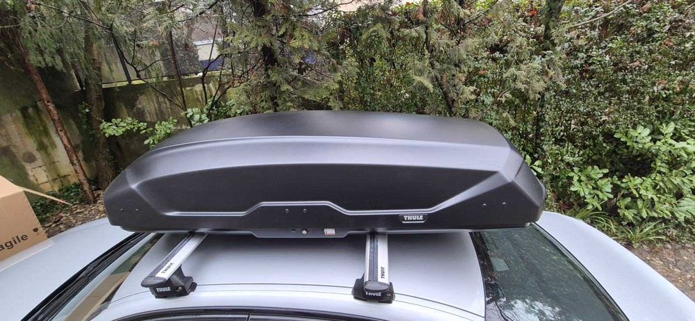 Автобокс Thule Pulse 2 M Черен мат 400л багажник за автомобил