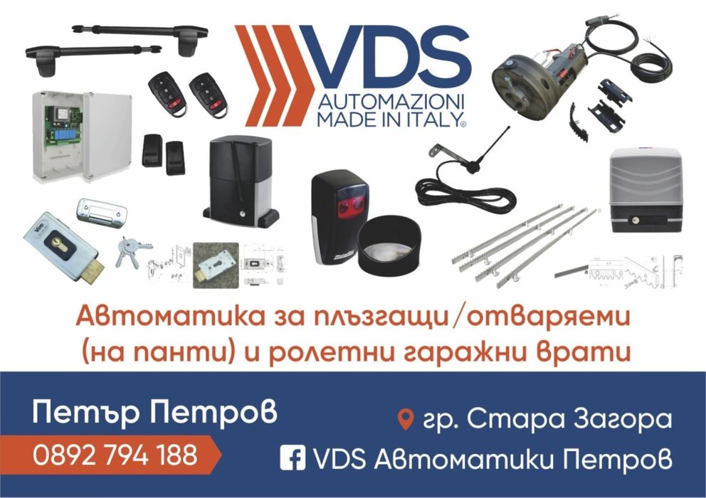 Автоматика за врати с крила на панти