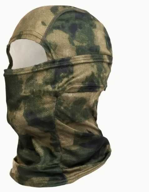 Маска Балаклава за Велосипед/Ски/ ЛОВ  - Камуфлаж "Зелени руини"