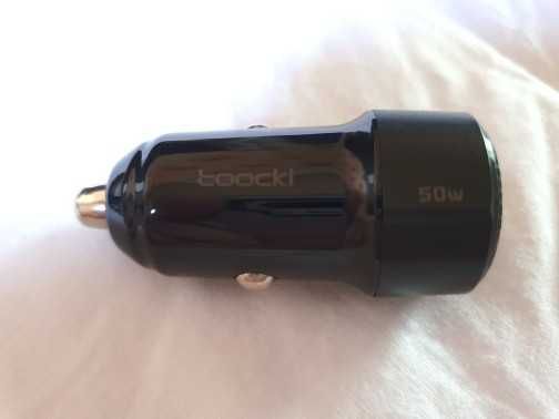 Адаптер за бързо зареждане Toocki 50W Type C