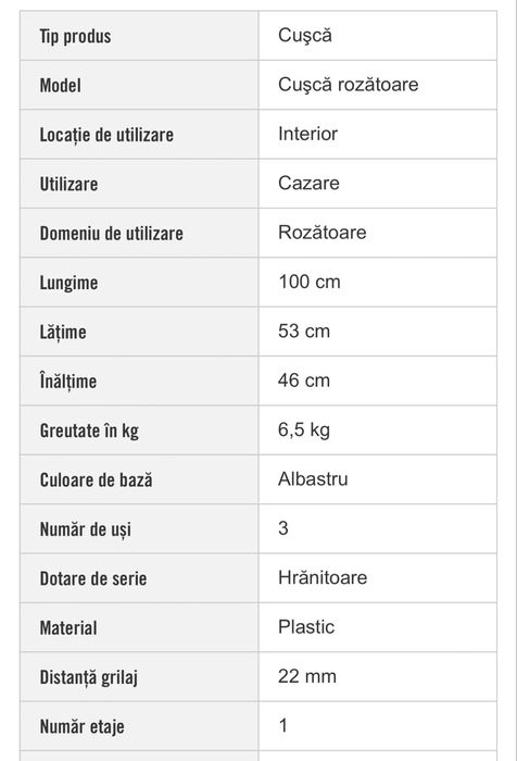 Cusca iepuri/rozatoare