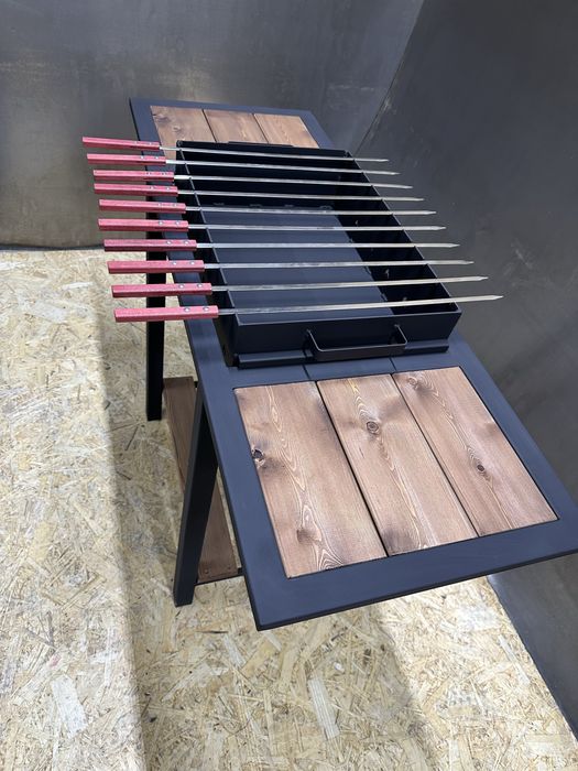 Мангал в стиле лофт