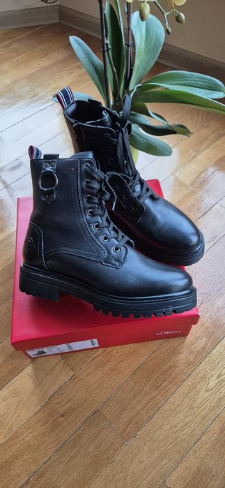 Боти s.Oliver черни