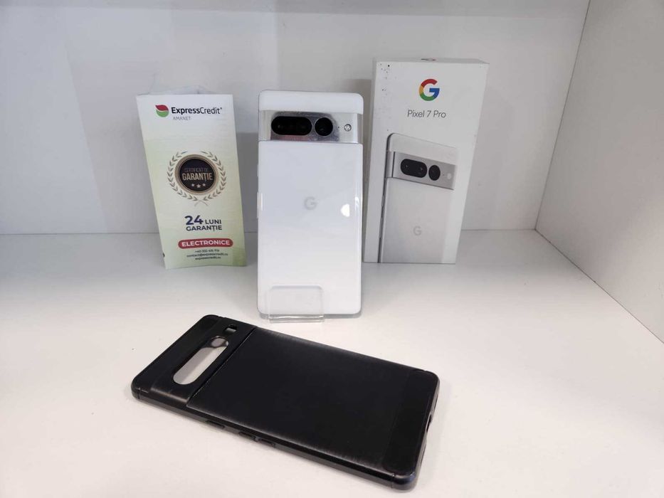 Google  Pixel 7 Pro 12/128 GB  (Ag8 Tudor/B75086) – Garantie 2 Ani!