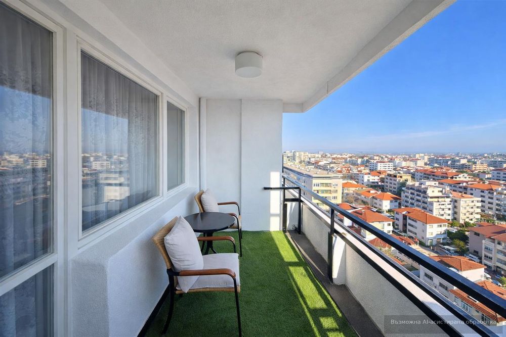 Двустаен апартамент под наем в Център