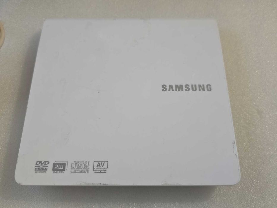 DVD Writer extern Samsung SE-208AB/TSBS, USB2.0, alb - poze reale