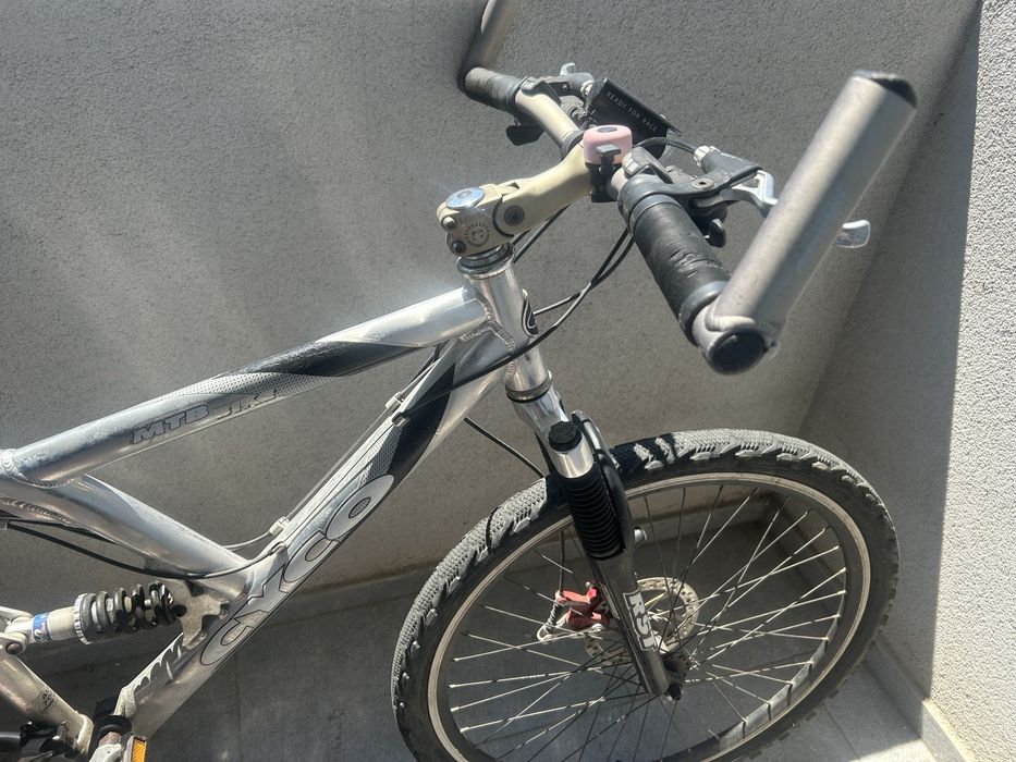 Bicicletă MTB Full Suspension 26” – Shimano Deore – 350 lei
