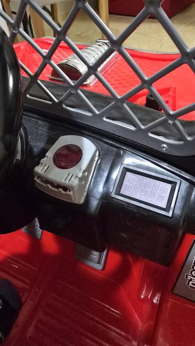 Masina de teren 4x4 cu telecomanda, 12 V, Pilsan, Ranger, Rosu