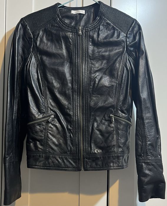 Куртки кожаные женские