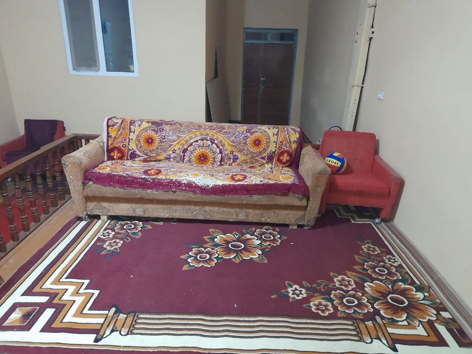 Диван, 2 кресло сатылады