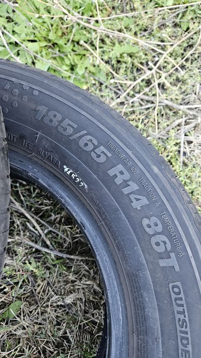 2бр гуми 185 65 14 дот 22 кумхо