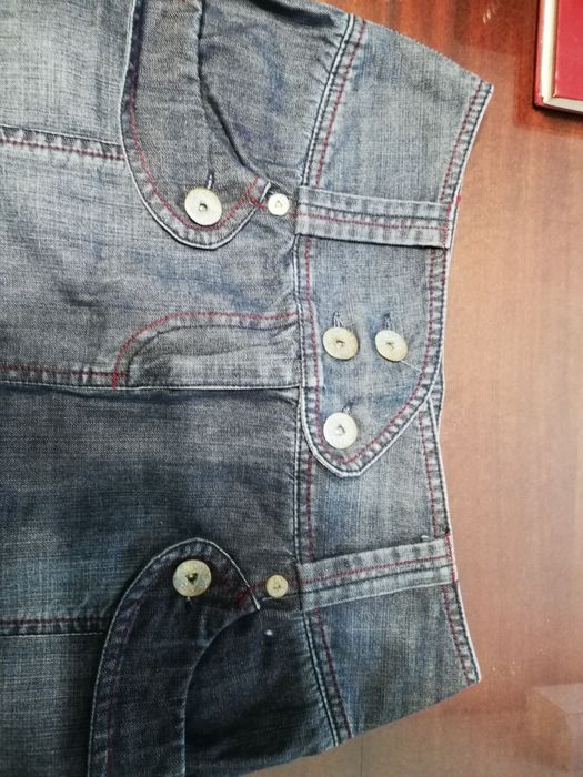 Дамска Маркова дънкова пола