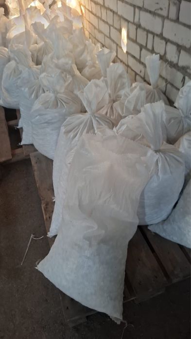 Мраморная крошка в мешках, белый