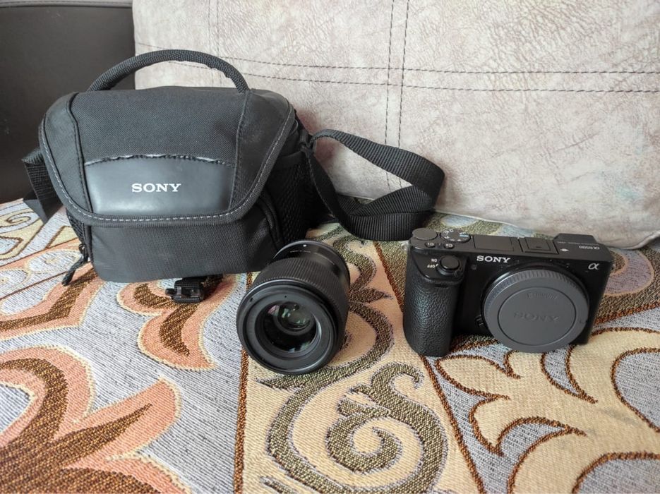 Sony A6500 с объективом Sigma 30mm f1.4