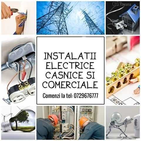 Instalații electrice. Instalați complecte noi sau reparații