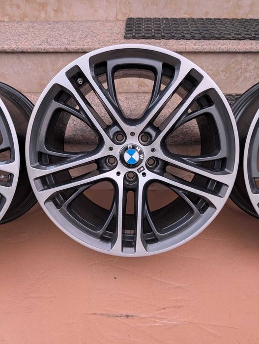 4 Jante GOALE BMW R20 X3 F25 X4 F26 2 latimi style M310 + senzori si capacele