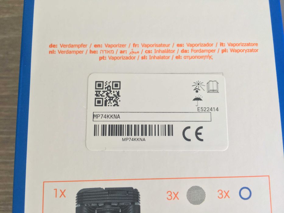 vaporizator Mighty+ de la Storz & Bickel, garantie pana in mai 2026