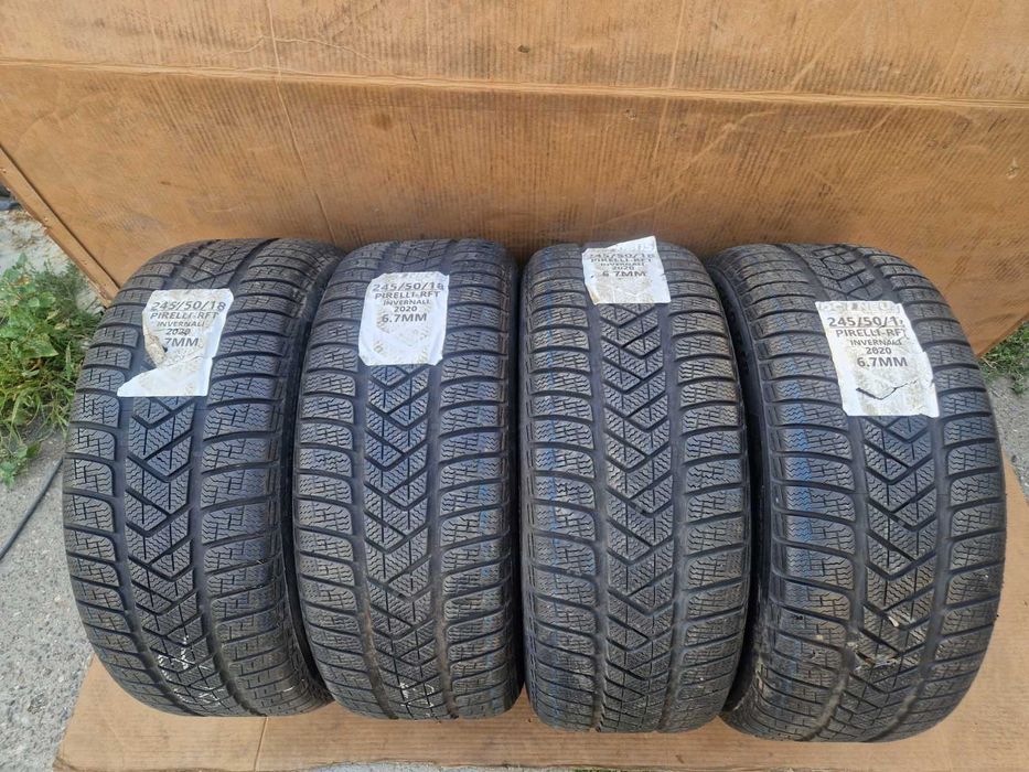 4 Pirelli R18 245/50 Зимни гуми  DOT2820