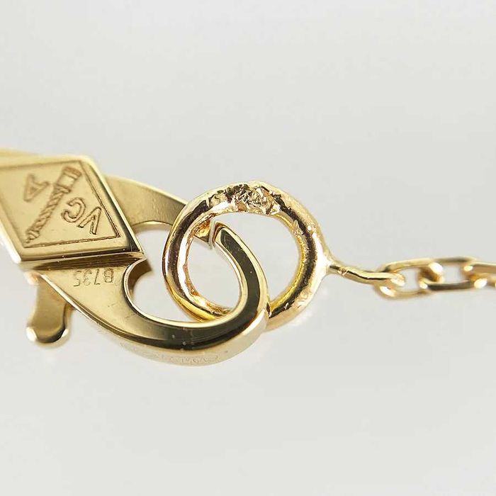 Мини гривна Van Cleef & Arpels Frivole, златна гривна на Ван Клееф