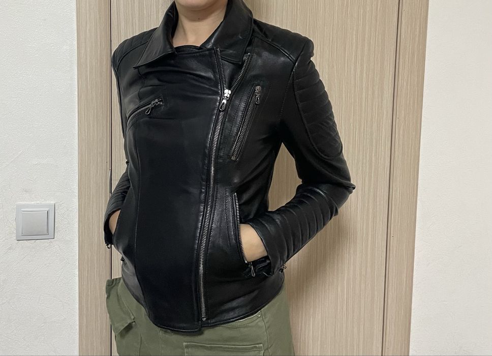 Кожаная куртка новая