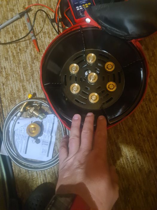 Газов къмпинг котлон, може и с бутилка, спрей