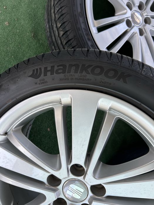 5x100 16 seat skoda vw със летни гуми hankook 215 45 16