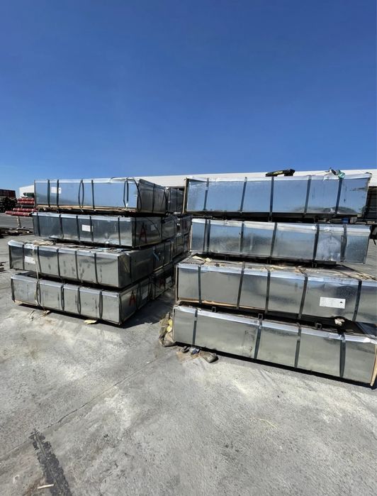 Tabla cutata colorata si zincata