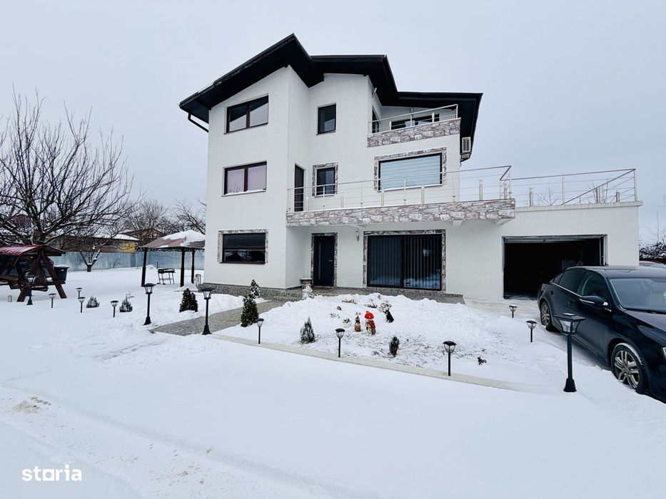 Vilă Spațioasă P+1E+M – Popesti Leordeni | 5 Camere | Teren 462 Mp