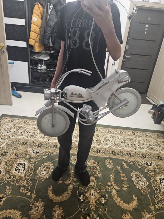 Люстра мотоцикл для потолка