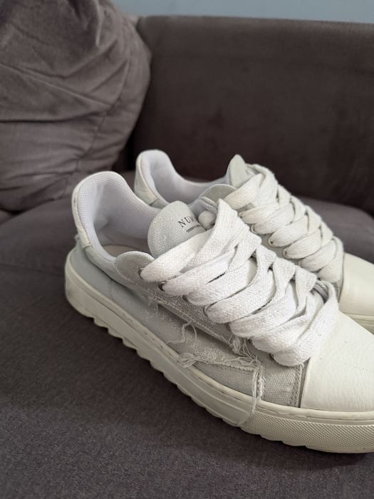 Númeris Sneakers Low Top, alb/gri,