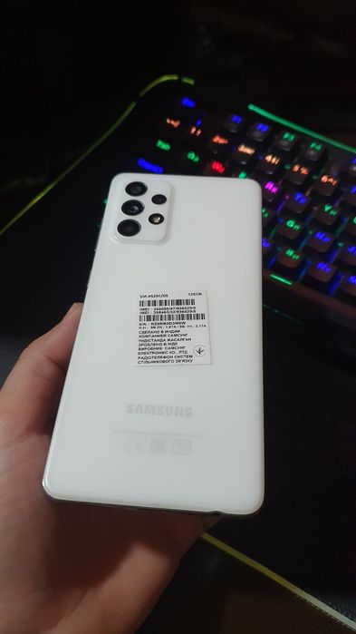 Смартфон Samsung Galaxy A52 черный 128 ГБ