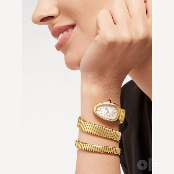 Часы змея bulgari