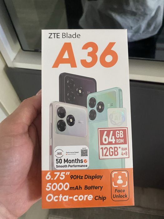 Zte сатылады новый ашылмаган