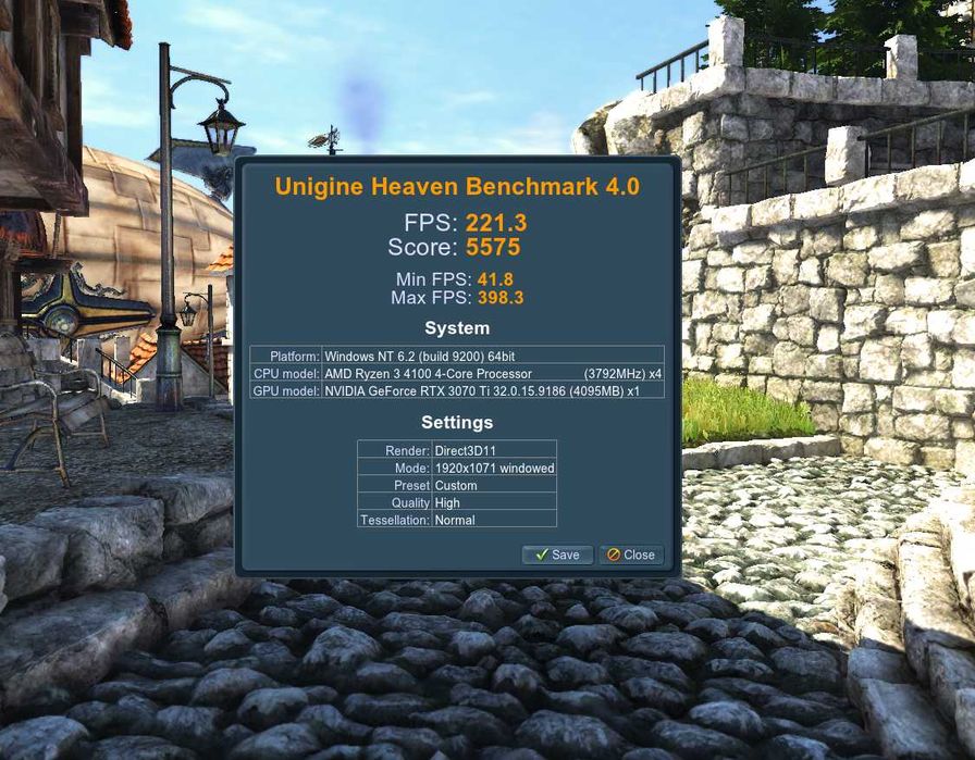 Видеокарта RTX 3070 TI Gainward Phoenix 8GB GDDR6X 256bit Гаранция 6м.