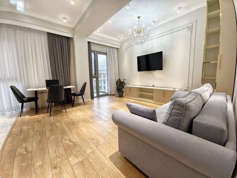 Mirabad avenue 3ком. 86м2 под ключ ор-р госпитальный, Анор кафе