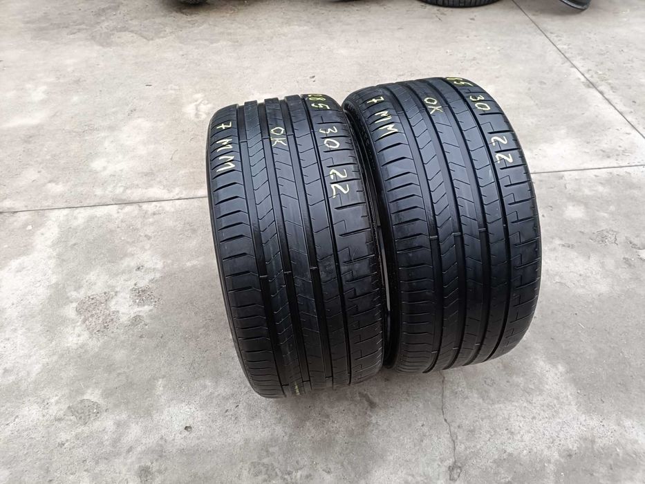 Doua anvelope vara 285 30 22 pirelli p zero pncs profil 7 mm
