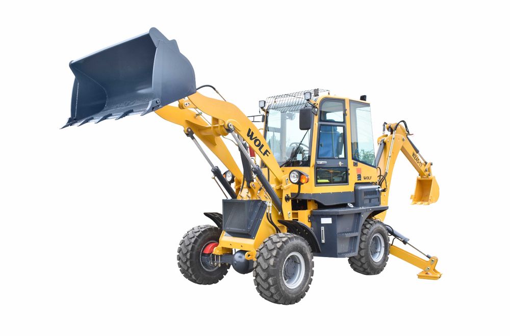 Buldoexcavator INMATRICULABIL, WOLF 1.6T, 52CP