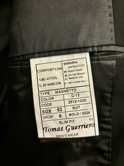 Costum Tomas Guerriero Marimea 52