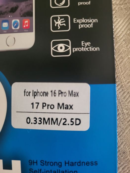 Husă și folie iphone 16 pro max