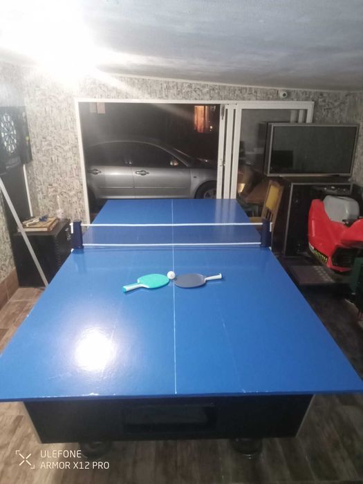 Билярд и тенис 7 фута | 7 FT |   2 в 1 едно