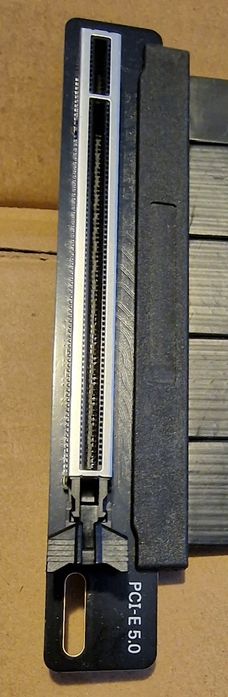 PCIE 5.0 Riser Cables,90 Degree Adapter, Compatible RTX5090 RX9070 GPU