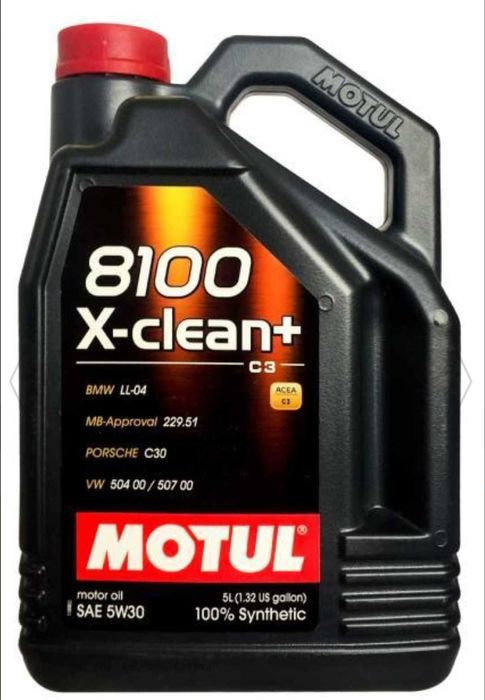 5L Ulei motor 5w30 nou Motul 8100 x-clean plus