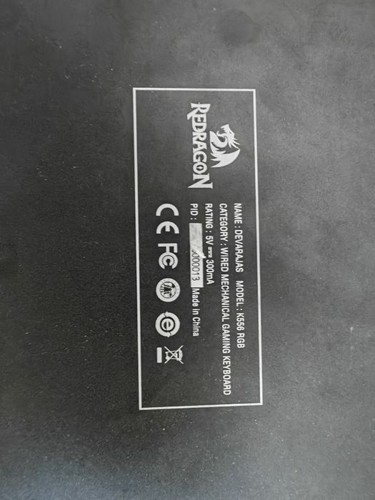 Tastatura Redragon K556 RGB Mecanica metalica brown switch iluminata functionala gaming devarajas red dragon reddragon