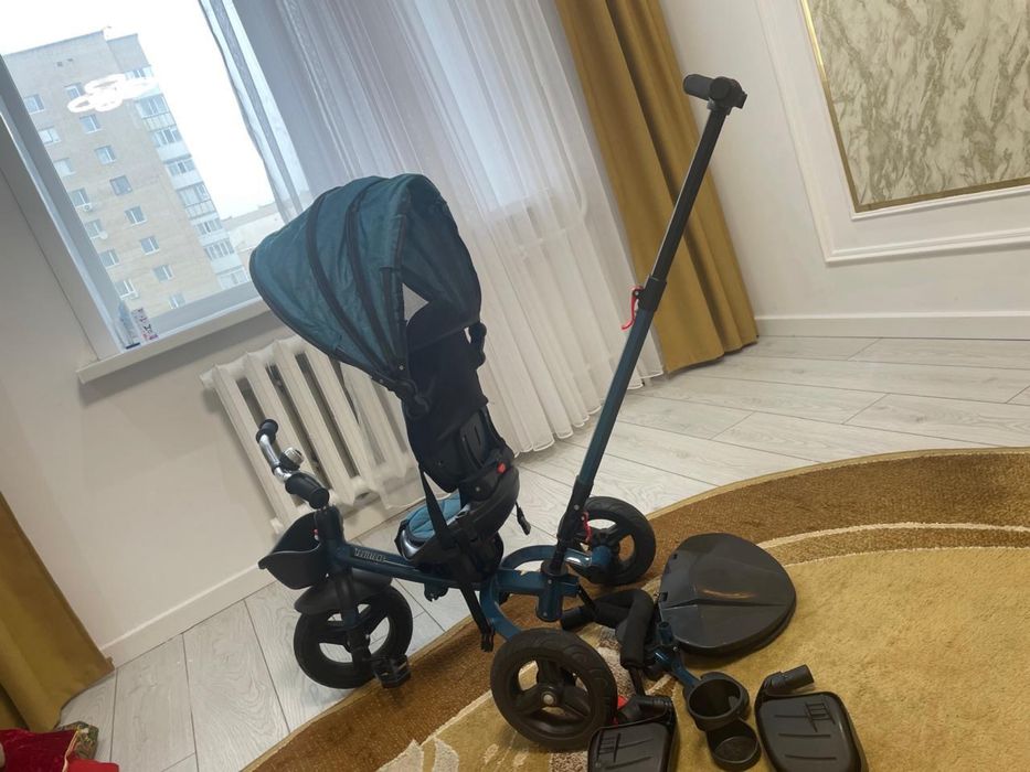 Продается детский велосипед коляска, в хорошем состоянии.