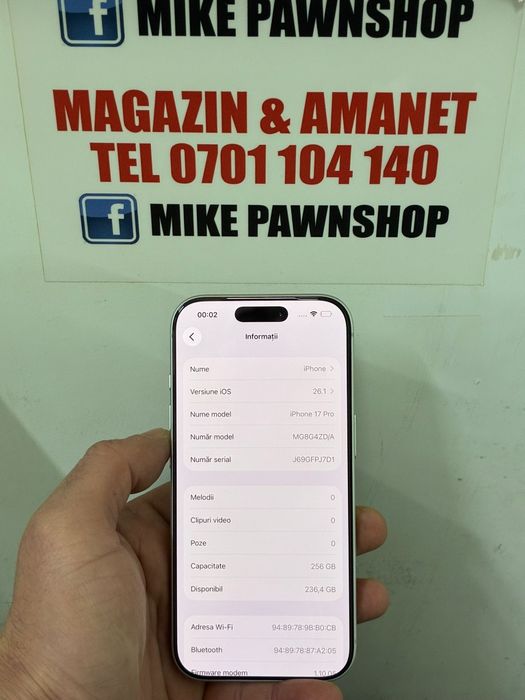 Iphone 17 Pro 256GB