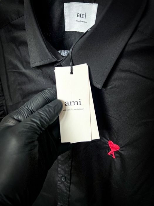 Camasa barbati AMI Alb&Negru