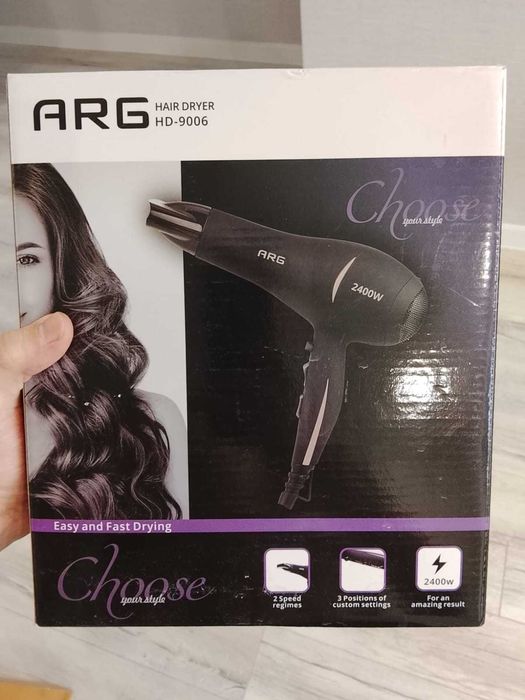 Фен Hair Dryer ARG HD-9006
