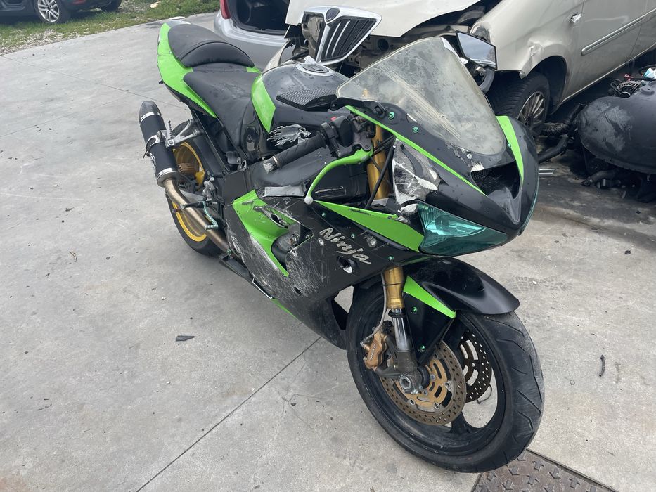 Kawasaki zx6r 636 на части